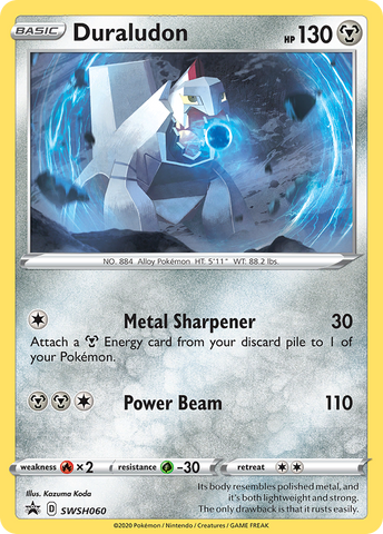Duraludon - SWSH060/307 - SWSH Sword & Shield Promo Cards Holofoil