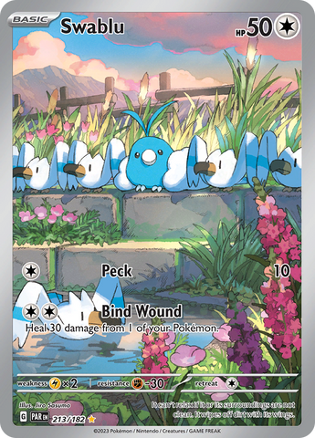 Swablu - 213/182 213 - SV04 Paradox Rift Holofoil