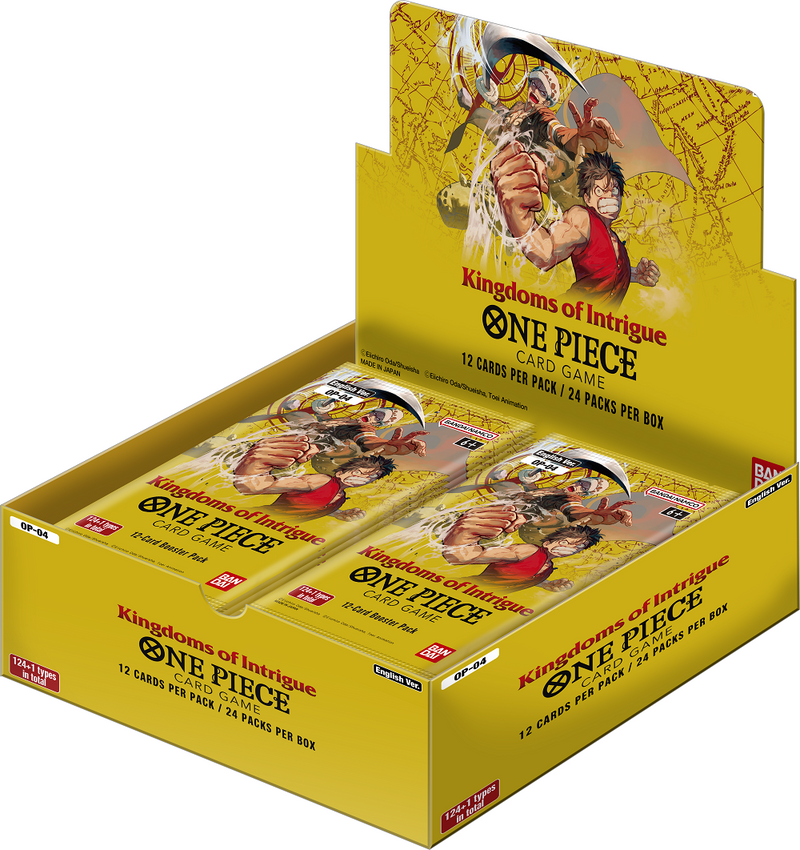 One Piece Card Game Kingdoms of Intrigue Booster Box OP-04