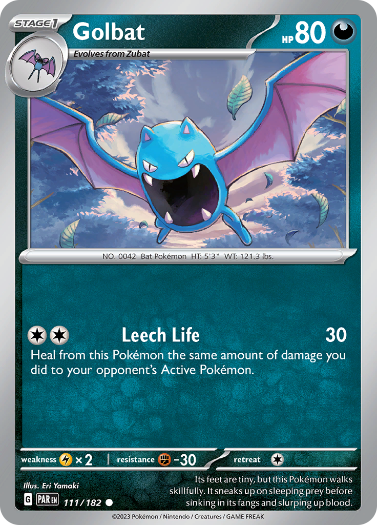 Golbat 111 - SV04 Paradox Rift