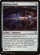 Heirloom Blade (LIST-052) - The List