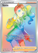 Sonia (Secret) 203/192 - SWSH02 Rebel Clash Holofoil