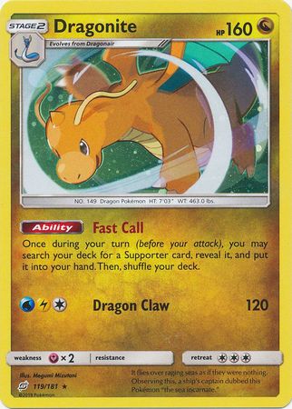 Dragonite - 119/181 (Cosmos Holo) 119 - Miscellaneous Cards & Products Holofoil