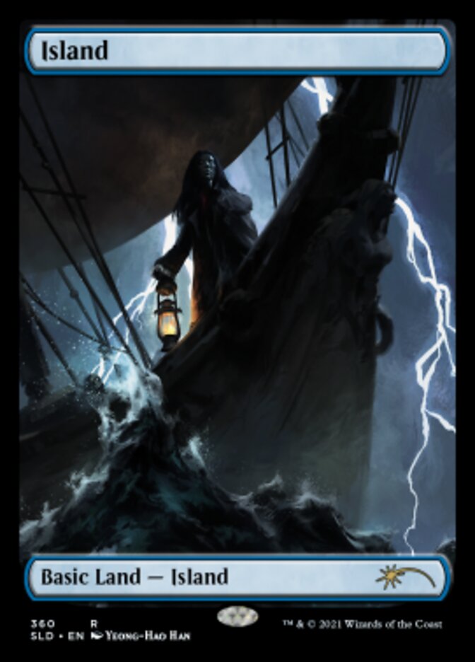 Island (The Dracula Lands) (SLD-360) - Secret Lair Drop