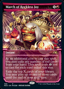 March of Reckless Joy (Showcase) (NEO-386) - Kamigawa: Neon Dynasty: (Showcase)