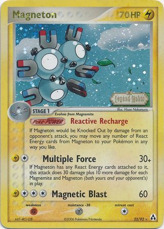 Magneton/92 - Legend Maker Reverse Holofoil