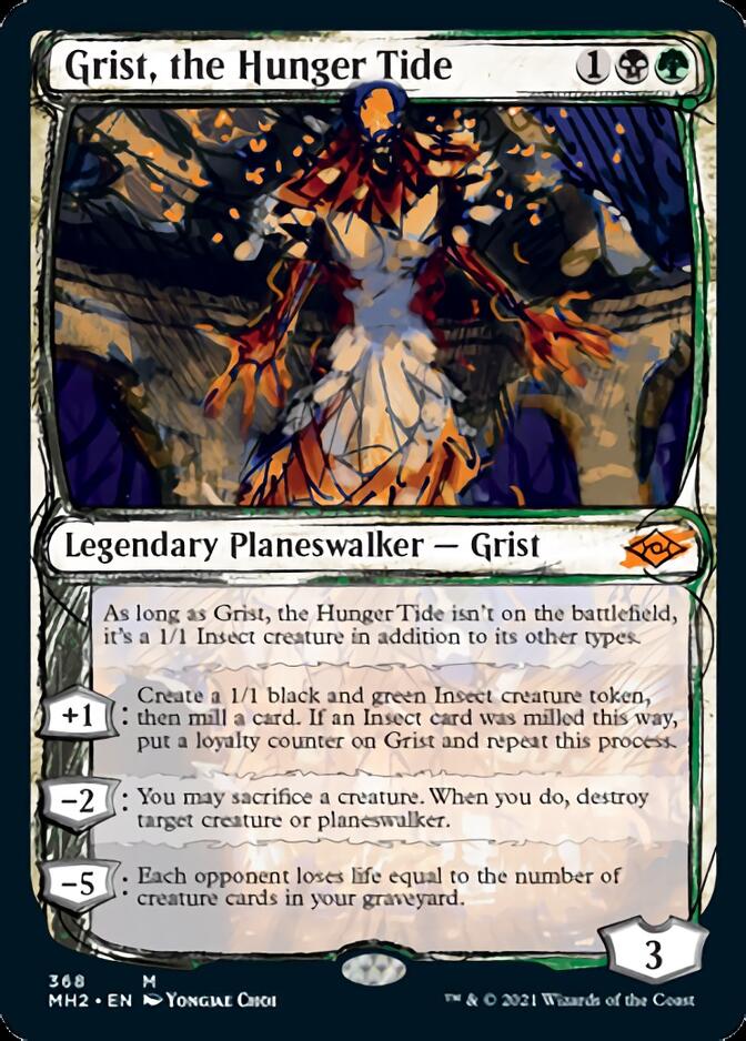 Grist, the Hunger Tide (Showcase) (MH2-368) - Modern Horizons 2: (Showcase)