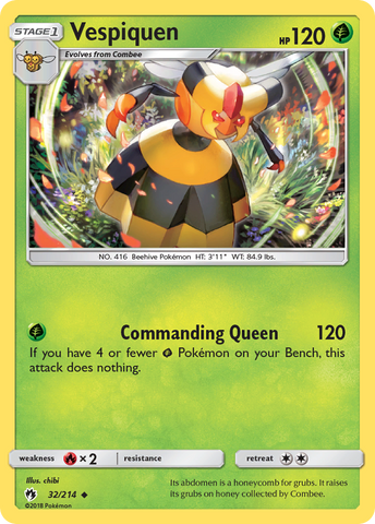Vespiquen/214 - SM  Lost Thunder