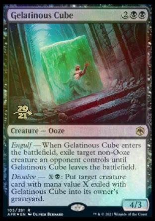 Gelatinous Cube (PRE-105S) - Adventures in the Forgotten Realms Promos Foil