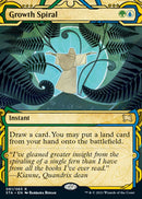 Growth Spiral (Foil Etched) (STA-061) - Strixhaven Mystical Archive (Borderless) Foil