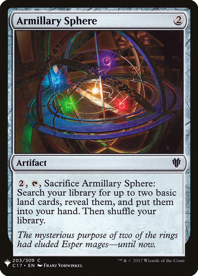 Armillary Sphere (LIST-203) - The List