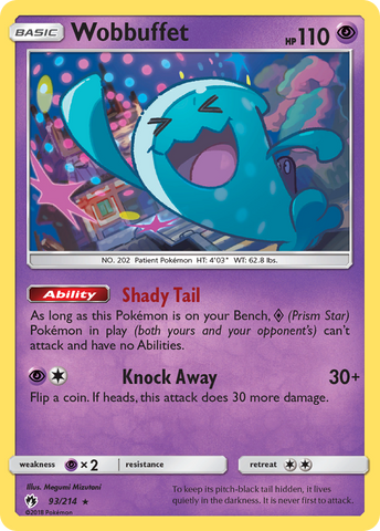 Wobbuffet 93/214 - SM  Lost Thunder