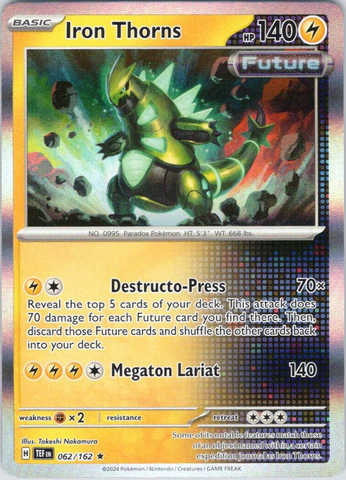 Iron Thorns 62 - SV05 Temporal Forces Holofoil