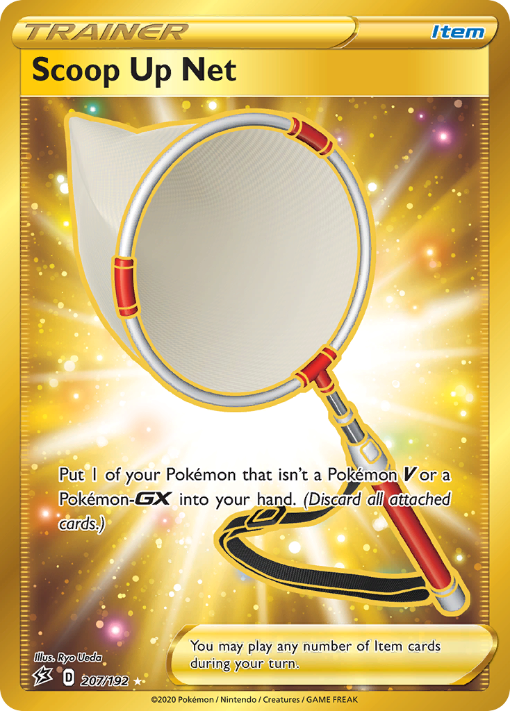 Scoop Up Net (Secret) 207/192 - SWSH02 Rebel Clash Holofoil