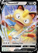 Meowth V - SWSH004 SWSH004/307 - SWSH Sword & Shield Promo Cards Holofoil