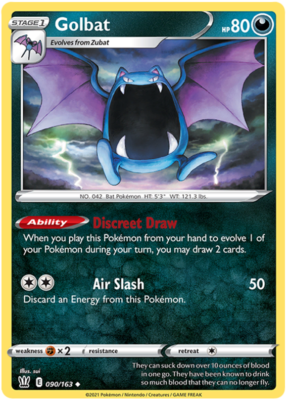 Golbat 90/163 - SWSH05 Battle Styles