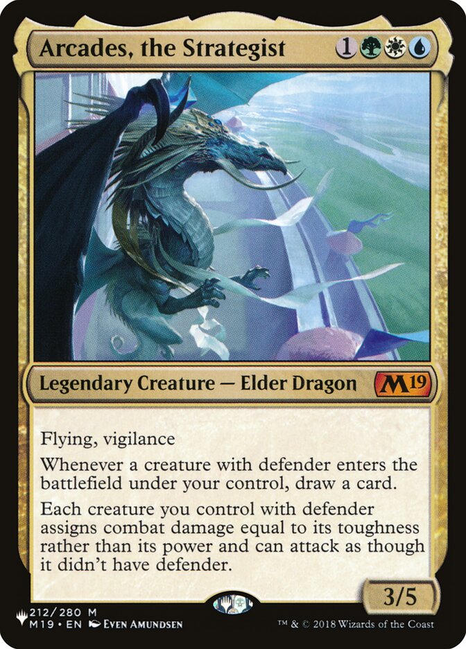 Arcades, the Strategist (LIST-212/280) - The List