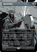 Grindstone (Textured Foil) (OTP-079) - Breaking News (Borderless) Foil