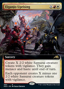 Eiganjo Uprising (Extended Art) (NEO-484) - Kamigawa: Neon Dynasty: (Extended Art)