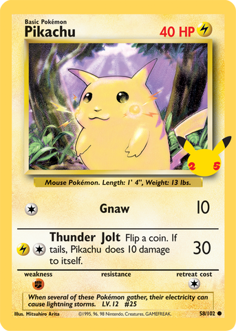 Pikachu 58 - First Partner Pack