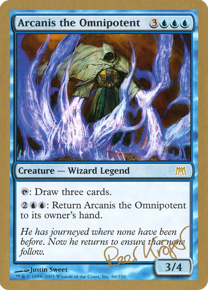 Arcanis the Omnipotent - 2003 Peer Kroger (ONS) (WCD-) - World Championship Decks 2003