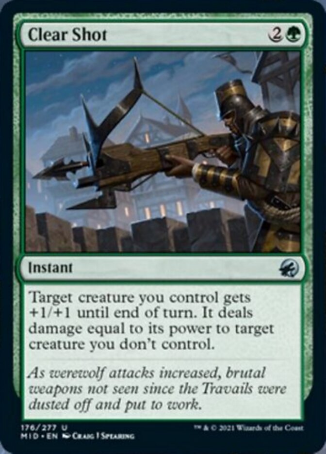 Clear Shot (MID-176) - Innistrad: Midnight Hunt