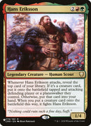 Hans Eriksson (LIST-279/361) - The List