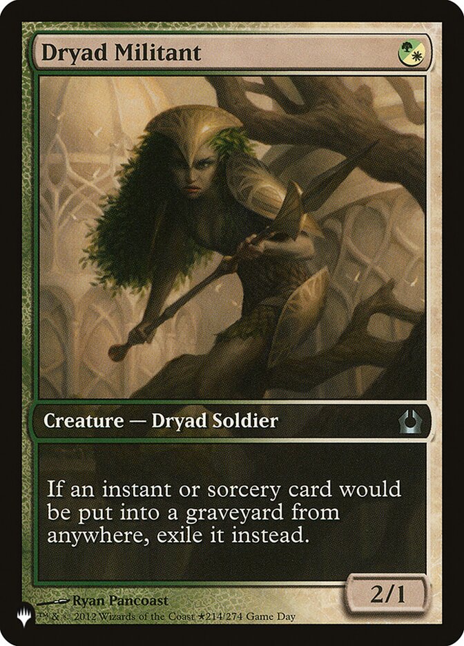 Dryad Militant (LIST-214/274) - The List