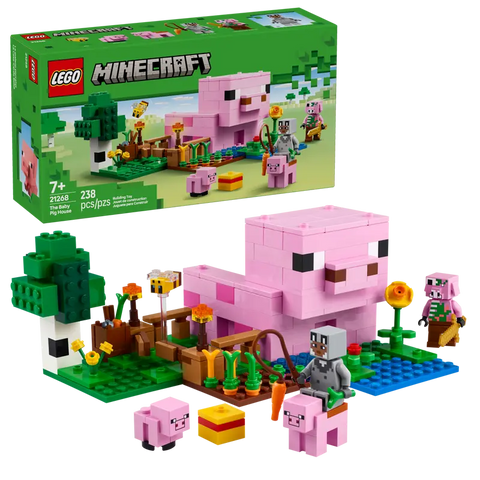 Lego Minecraft The Baby Pig House 238pcs