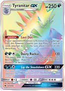 Tyranitar GX (Secret)/214 - SM  Lost Thunder Holofoil