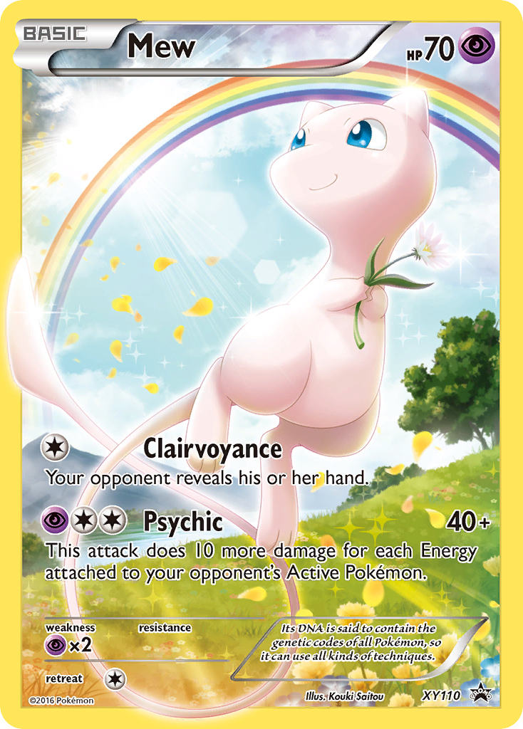 Mew - XY110 XY110/211 - XY Promos Holofoil