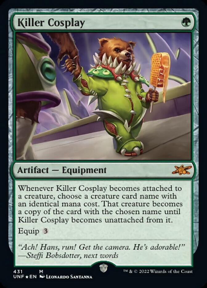 Killer Cosplay (Galaxy Foil) (UNF-431) - Unfinity Foil