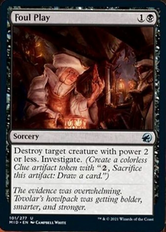 Foul Play (MID-101) - Innistrad: Midnight Hunt