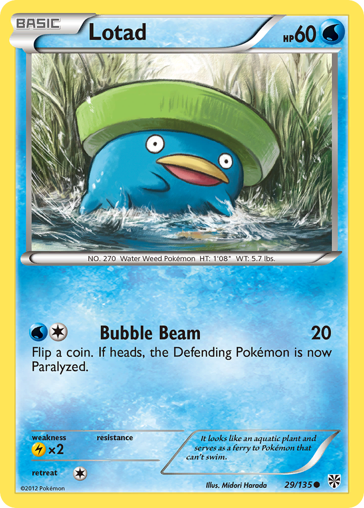 Lotad 29/135 - Plasma Storm