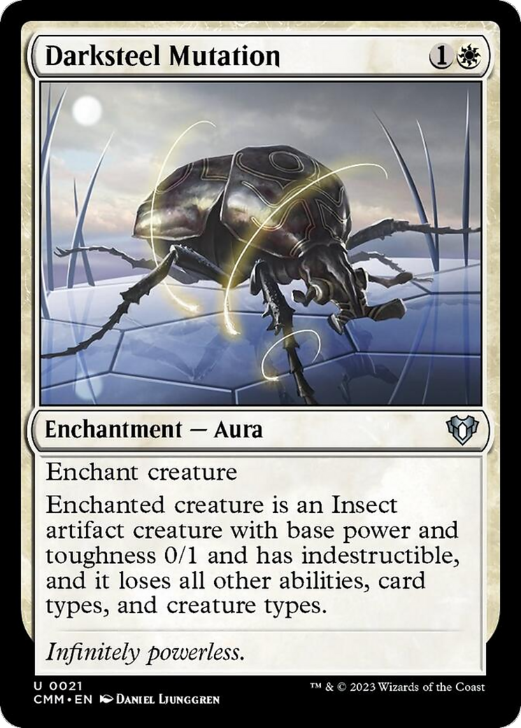 Darksteel Mutation (CMM-021) - Commander Masters