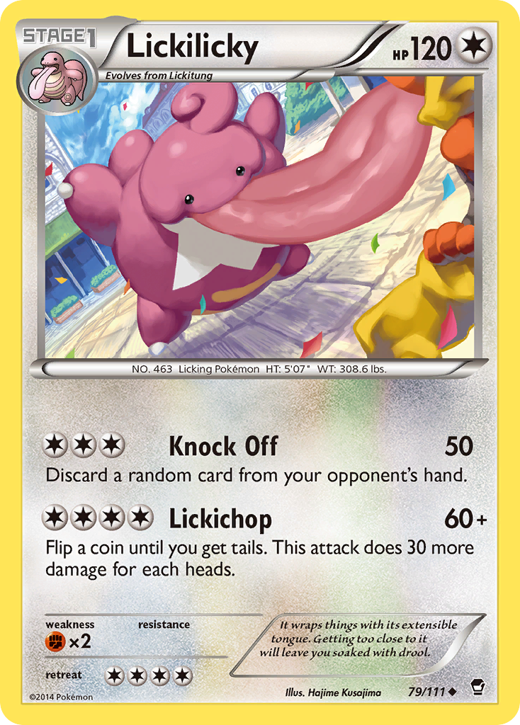 Lickilicky 79/111 - XY  Furious Fists