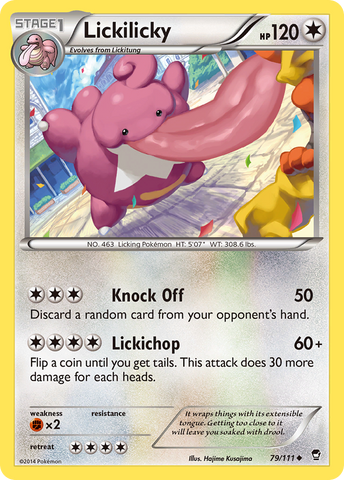 Lickilicky 79/111 - XY  Furious Fists