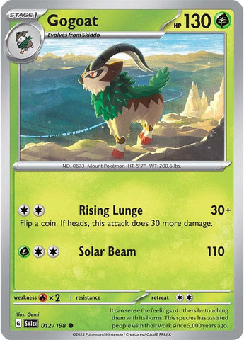 Gogoat 12 - SV01 Scarlet & Violet Base Set