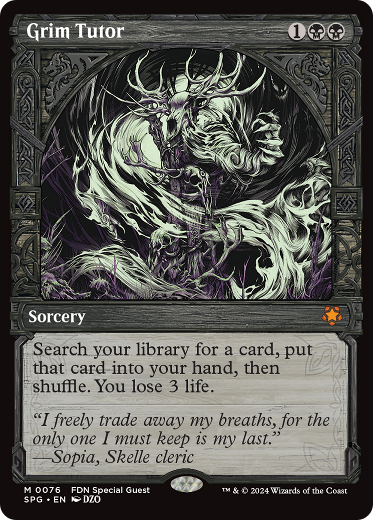 Grim Tutor (Showcase) - Special Guests