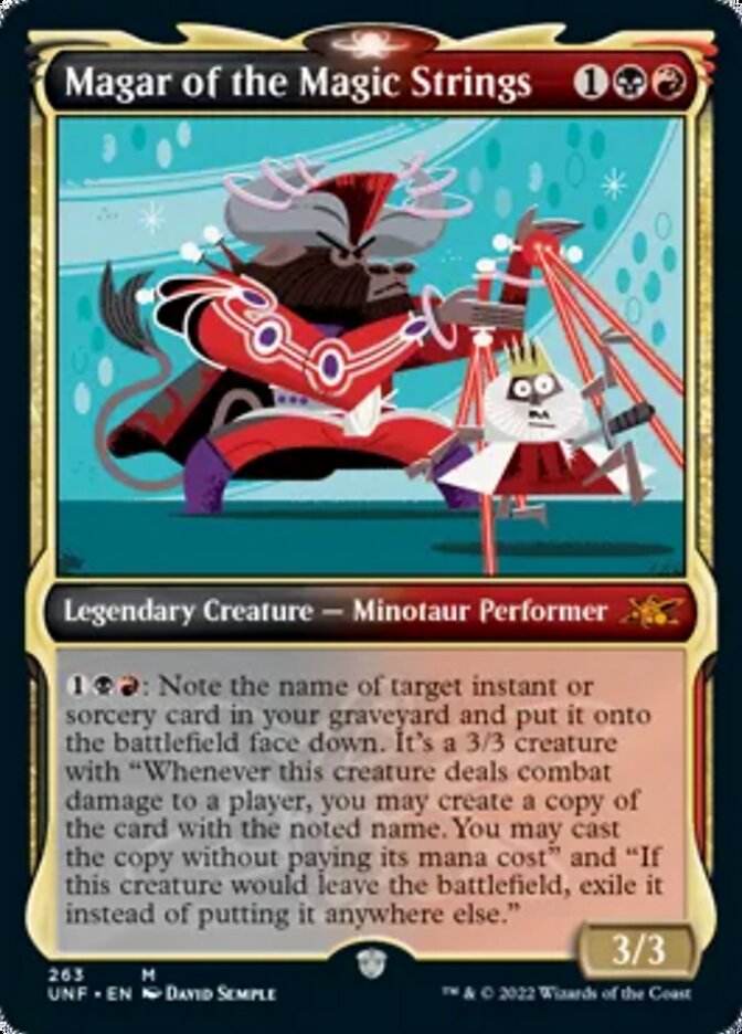 Magar of the Magic Strings (Showcase) (UNF-263) - Unfinity: (Showcase)