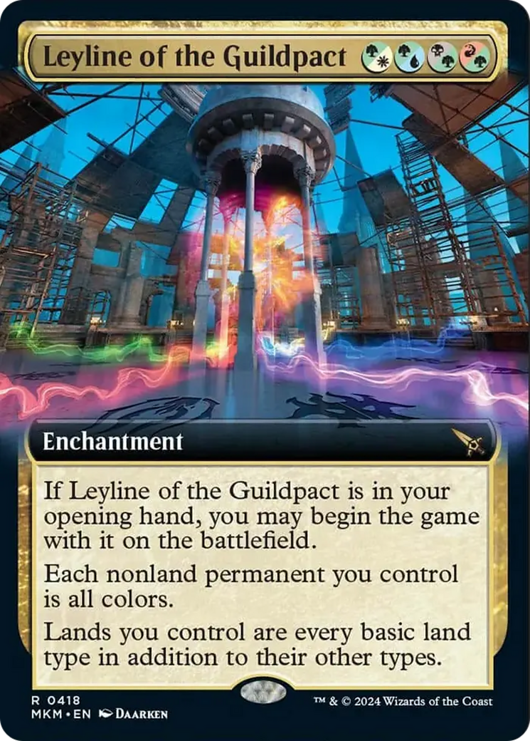 Leyline of the Guildpact (Extended Art) (MKM-418) - Murders at Karlov Manor: (Extended Art)
