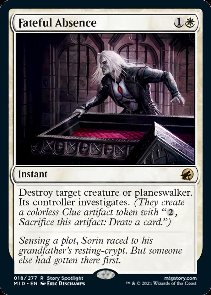 Fateful Absence (MID-018) - Innistrad: Midnight Hunt