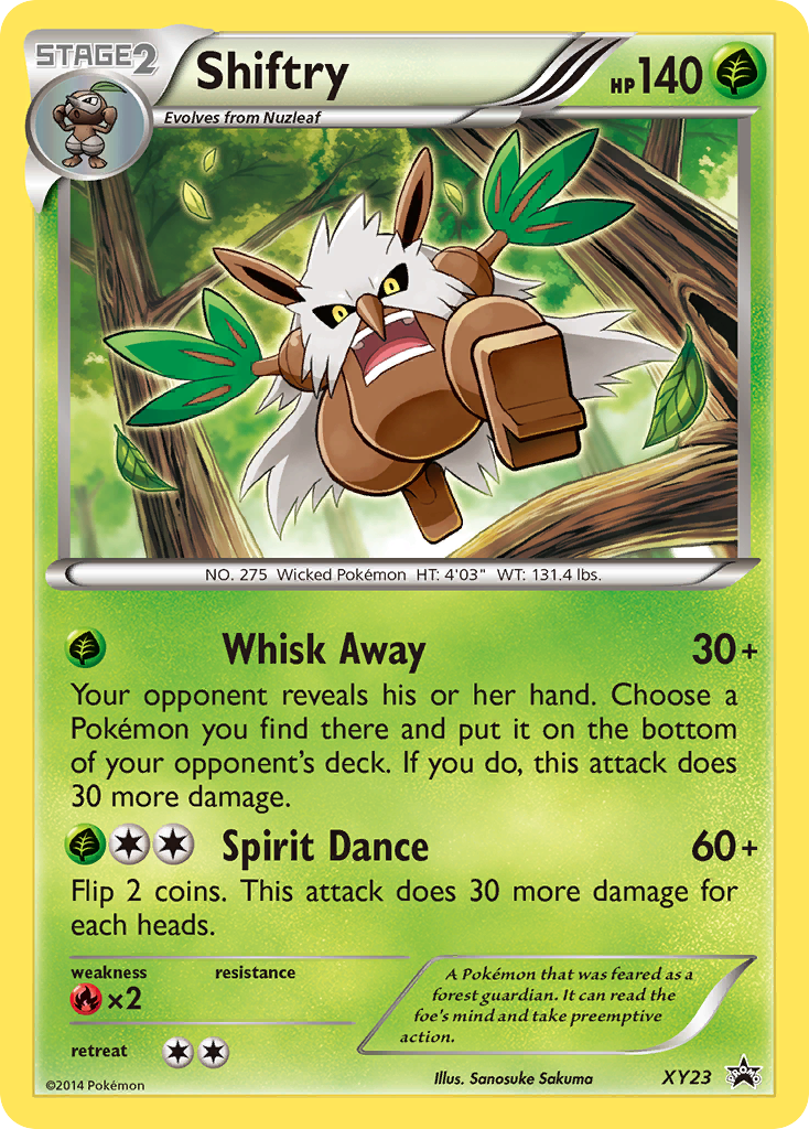 Shiftry - XY23 XY23/211 - XY Promos Holofoil