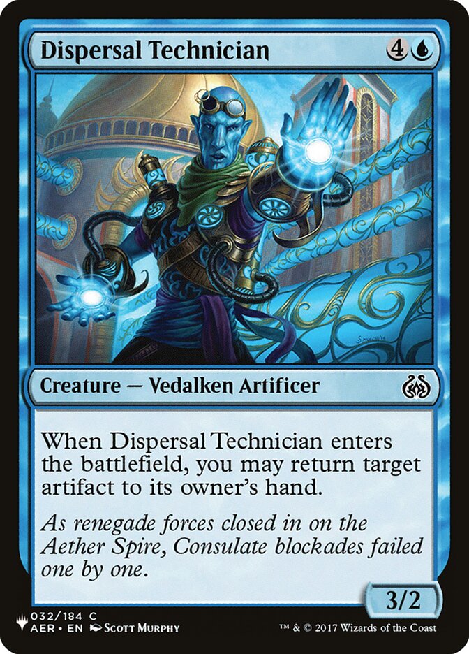 Dispersal Technician (LIST-032/184) - The List