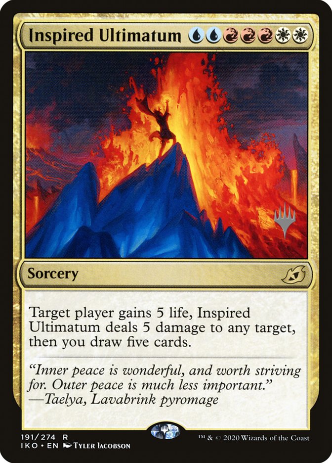 Inspired Ultimatum (PPIKO-191) - Ikoria: Lair of Behemoths Promos