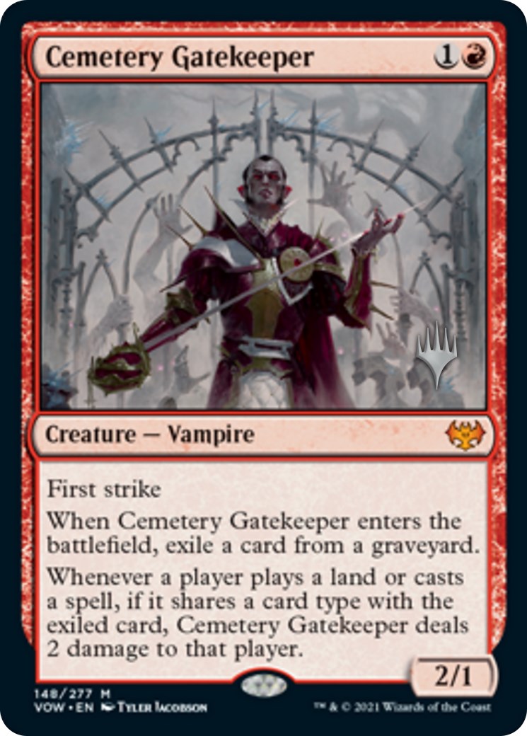 Cemetery Gatekeeper [Aetherdrift Promos]