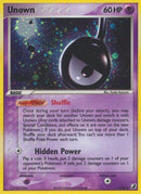 Unown (!)/115 - Unseen Forces Holofoil