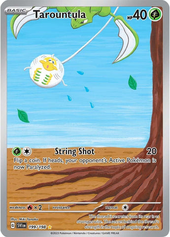 Tarountula - 199/198 199 - SV01 Scarlet & Violet Base Set Holofoil