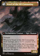 Hidetsugu Consumes All (Extended Art) (NEO-486) - Kamigawa: Neon Dynasty: (Extended Art, fandfc, enchantment)