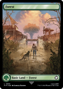 Forest (0853) (Surge Foil) (PIP-853) - Fallout Foil